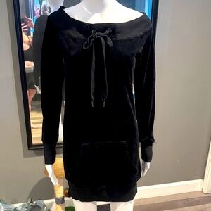 Vintage juicy couture velour sweater dress Y2K